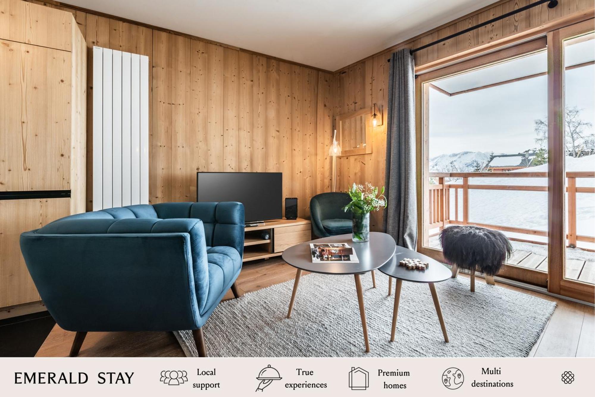 Residence Hameau De Clotaire Alpe D'Huez - By Emerald Stay 외부 사진